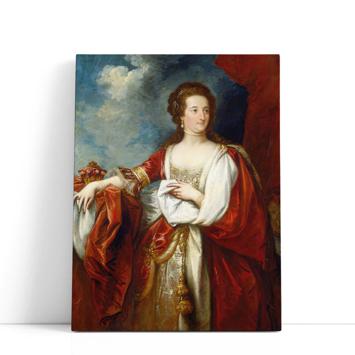 lizabeth,Countess of Effingham - Canvas Print Wall Art