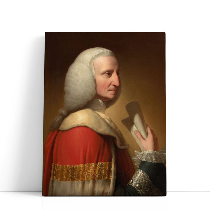 Portrait Of George, First Lord Lyttelton - Canvas Print Wall Art