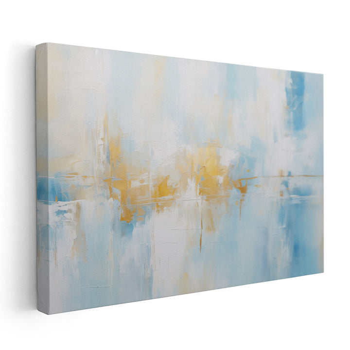 Azure Bliss Palette - Canvas Print Wall Art