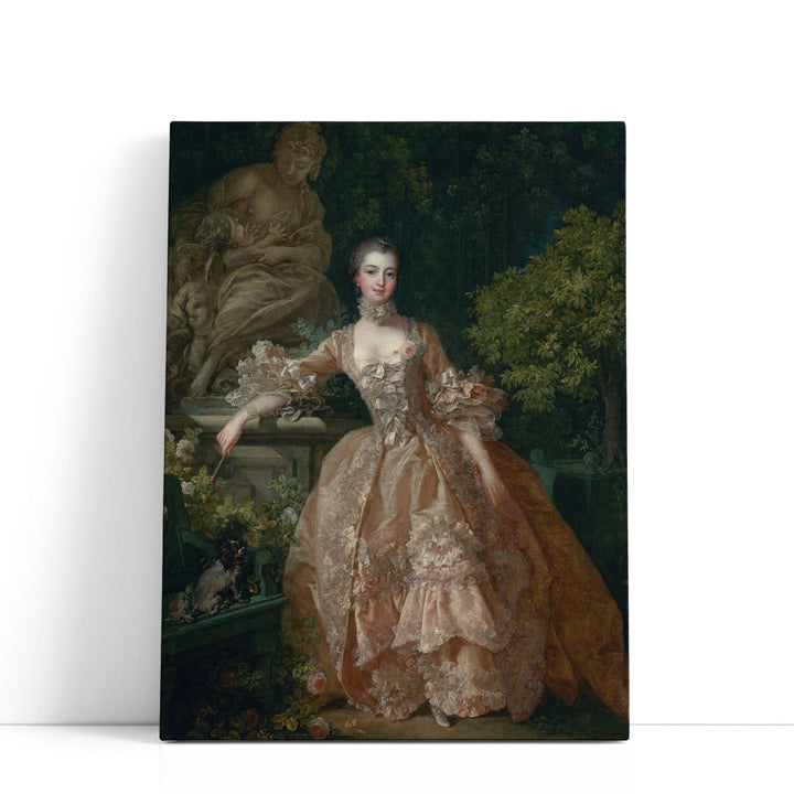 Madame de Pompadour, 1759 - Canvas Print Wall Art