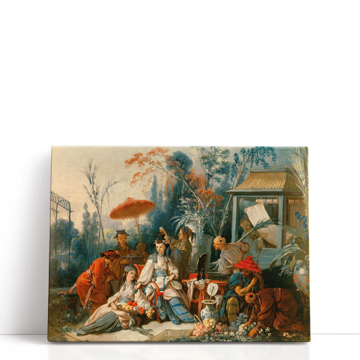 The Chinese Garden, 1742 - Canvas Print Wall Art
