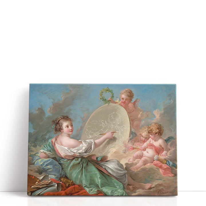 Allegory of Painting, 1765 - Canvas Print Wall Art