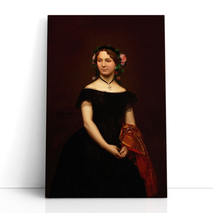 Portrait de Mademoiselle Durand - Canvas Print Wall Art