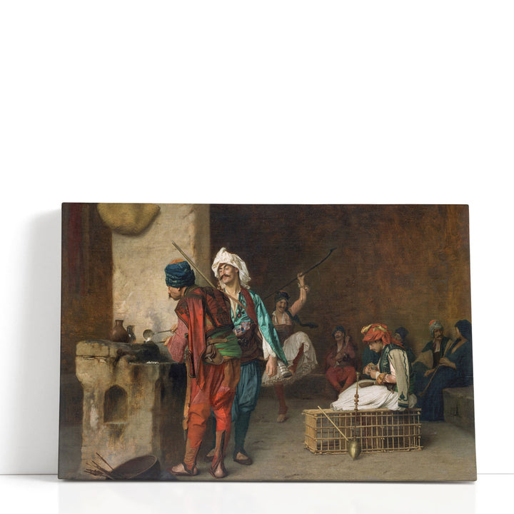 Cafe House, Cairo, Casting Bullets - Canvas Print Wall Art