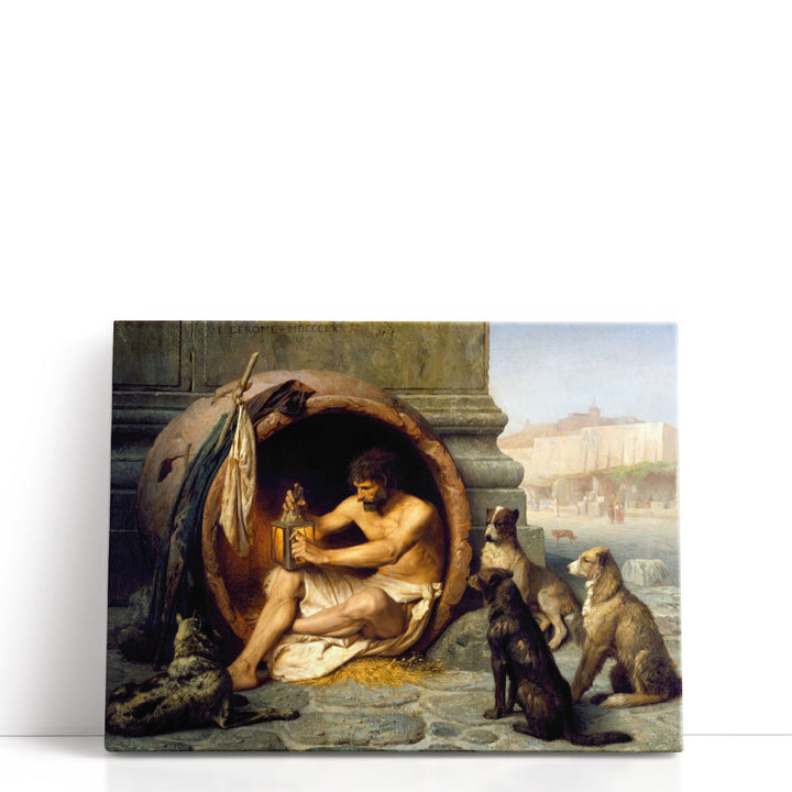 Diogenes, 1860 - Canvas Print Wall Art