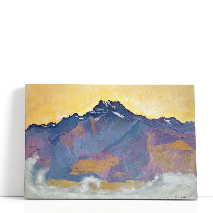 The Dents Du Midi Seen from Chesières, 1912 - Canvas Print Wall Art