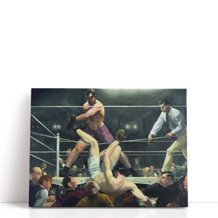 Dempsey and Firpo, 1924 - Canvas Print Wall Art