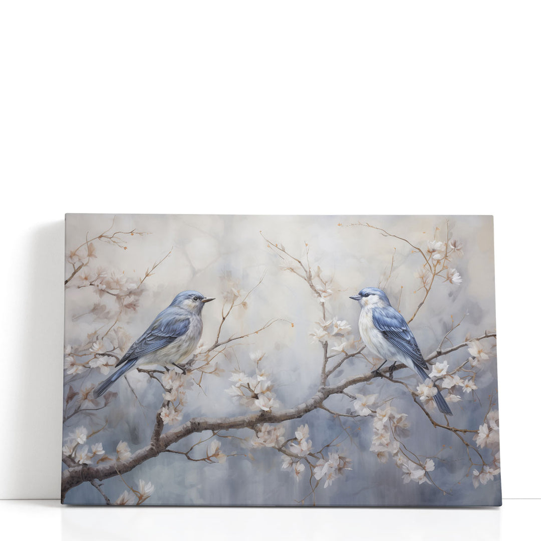 Bloomsbury Birdsong - Canvas Print Wall Art