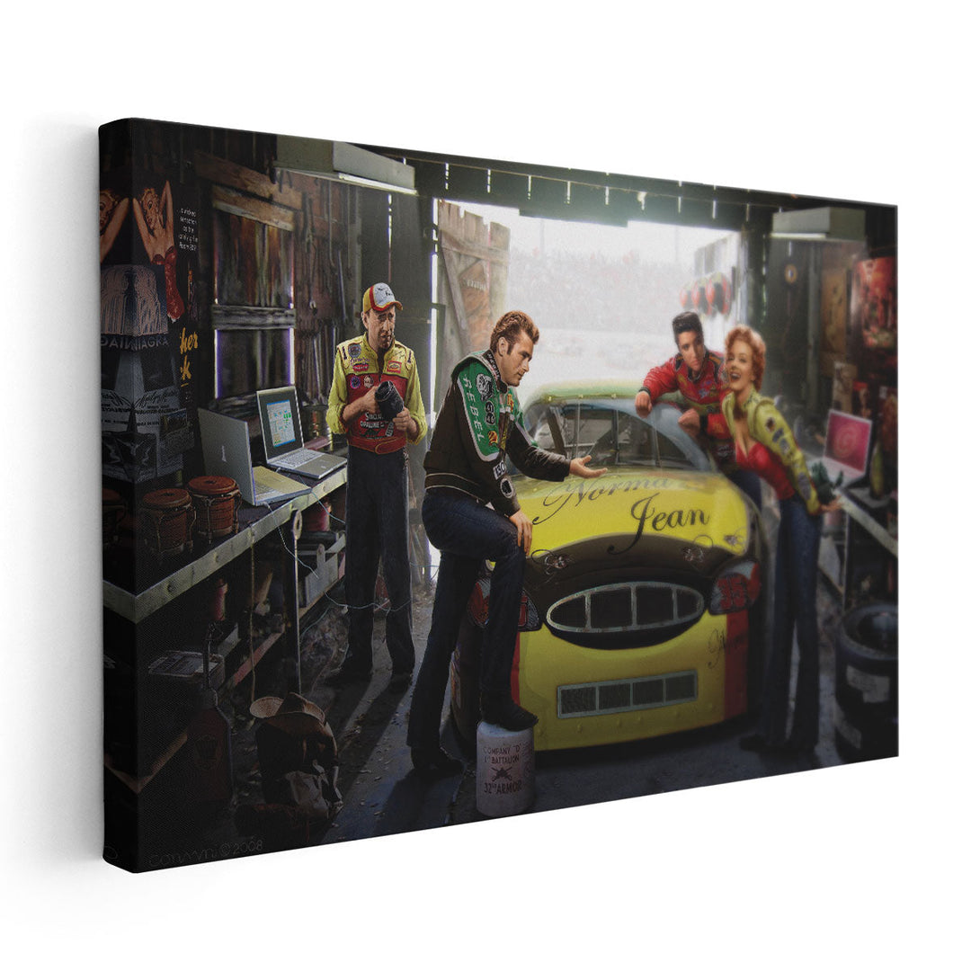 Eternal Speedway - Canvas Print Wall Art