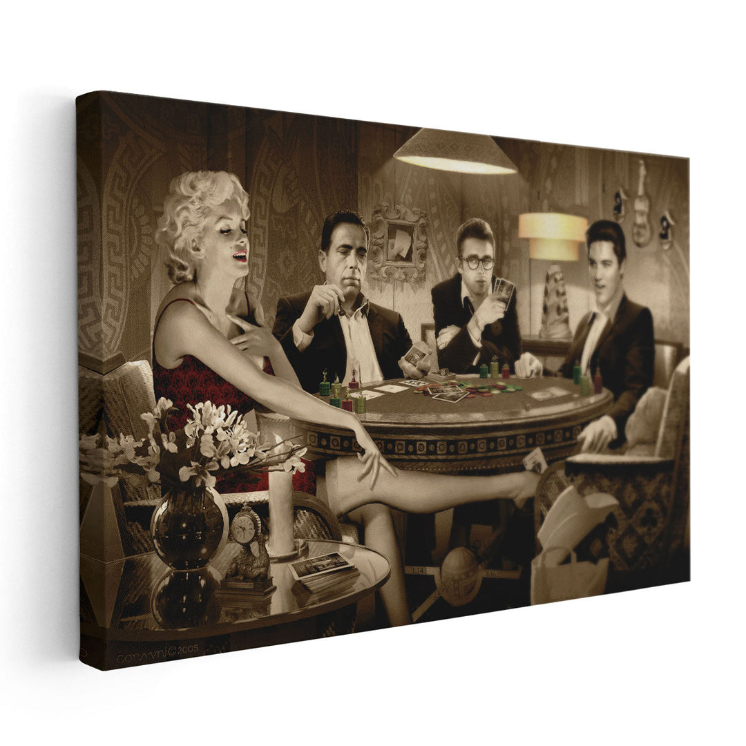 Four of a Kind - Canvas Print Wall Art