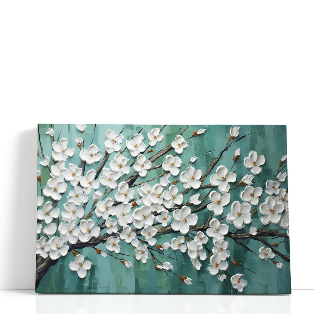 Cherry Blossom Whispers - Canvas Print Wall Art