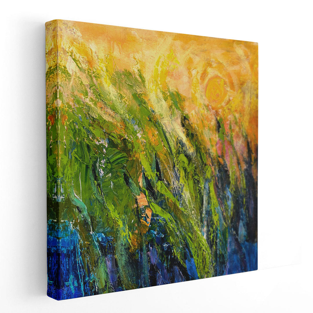 Marsh III Sunrise - Canvas Print Wall Art