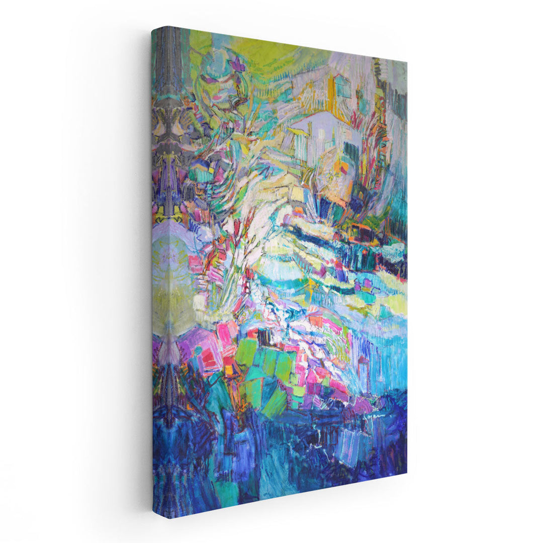 Gathering up the Goddess III - Canvas Print Wall Art