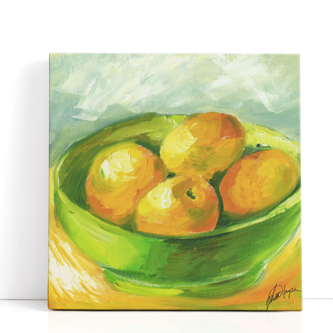 Bowl of Fruit I - Canvas Print Wall Art