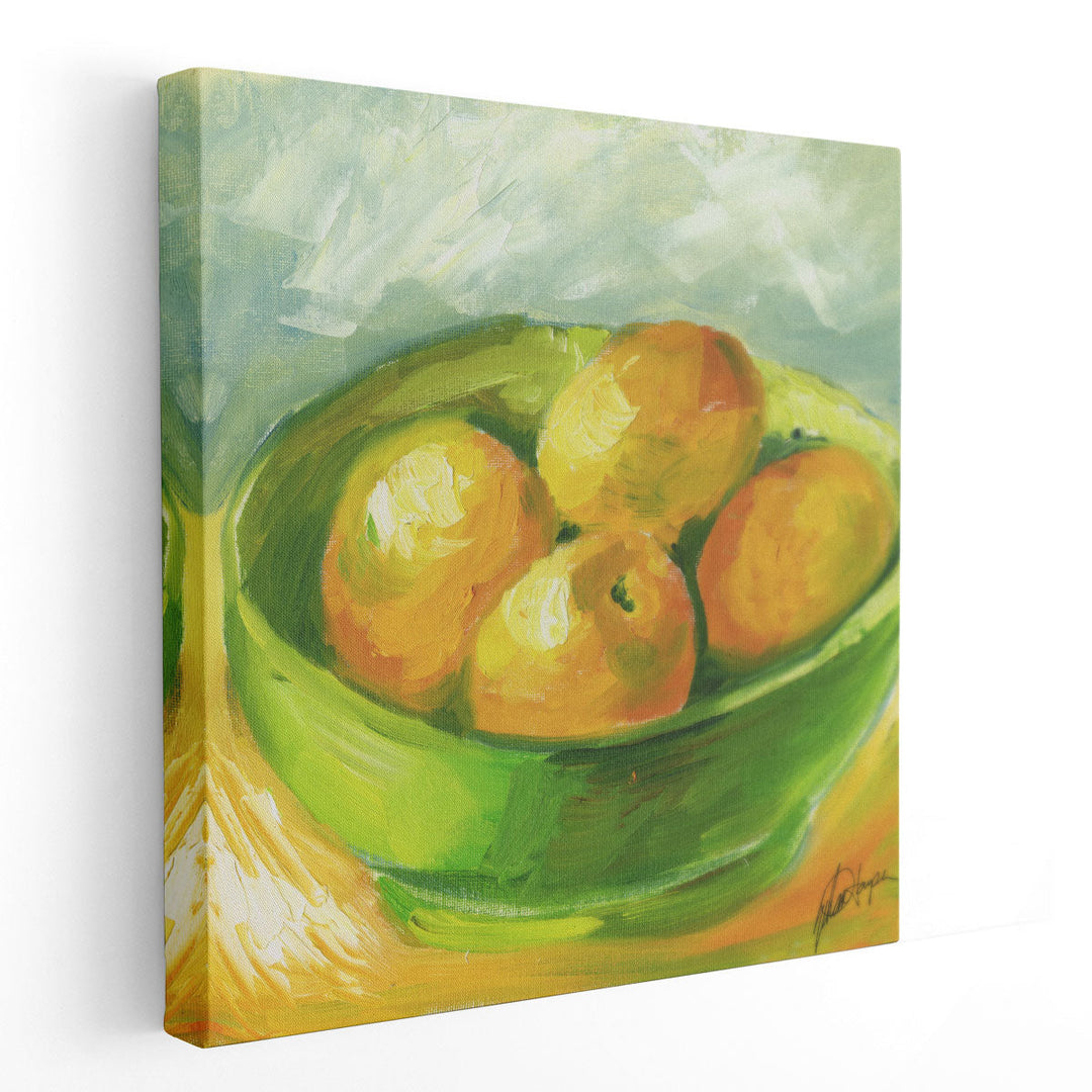 Bowl of Fruit I - Canvas Print Wall Art