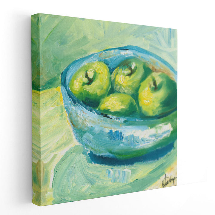 Bowl of Fruit II - Canvas Print Wall Art