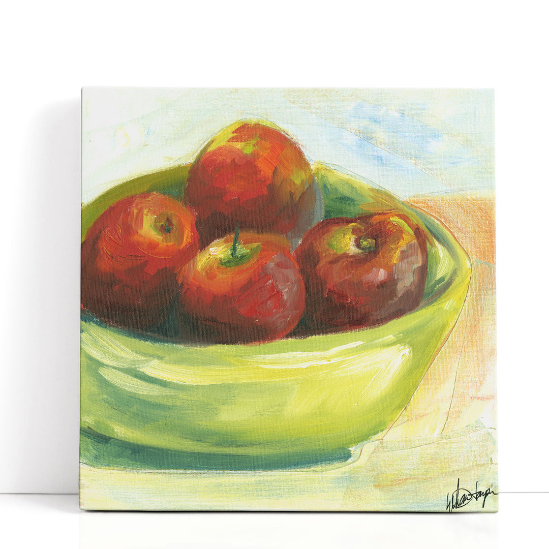 Bowl of Fruit III - Canvas Print Wall Art