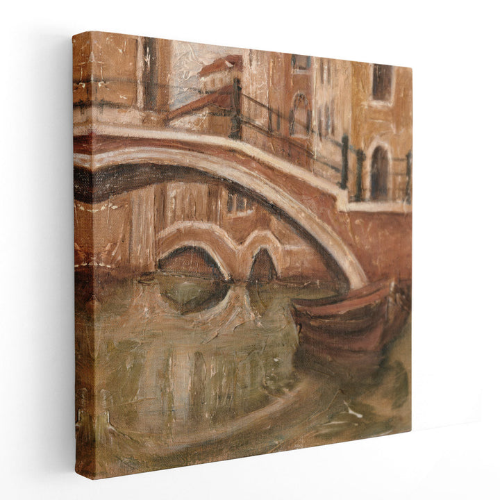 Canal View I - Canvas Print Wall Art