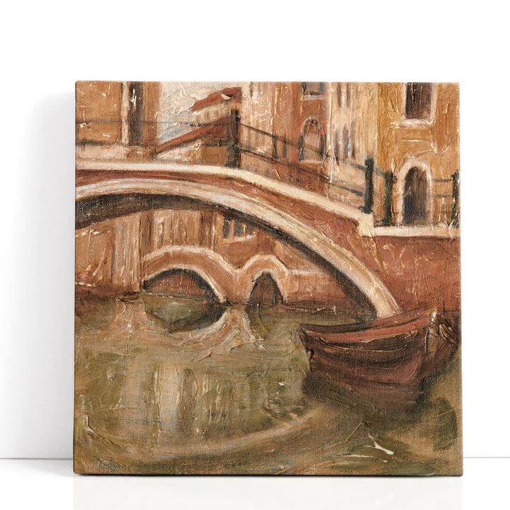 Canal View I - Canvas Print Wall Art