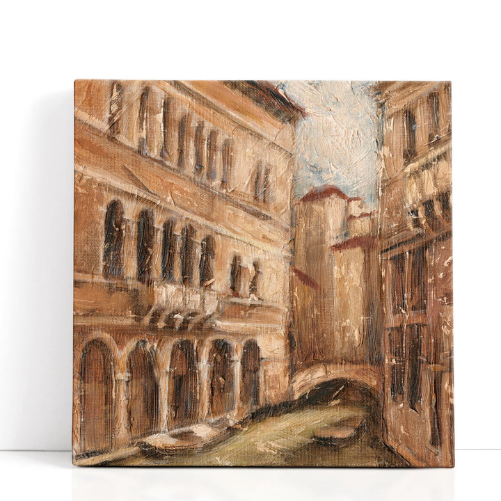 Canal View IV - Canvas Print Wall Art