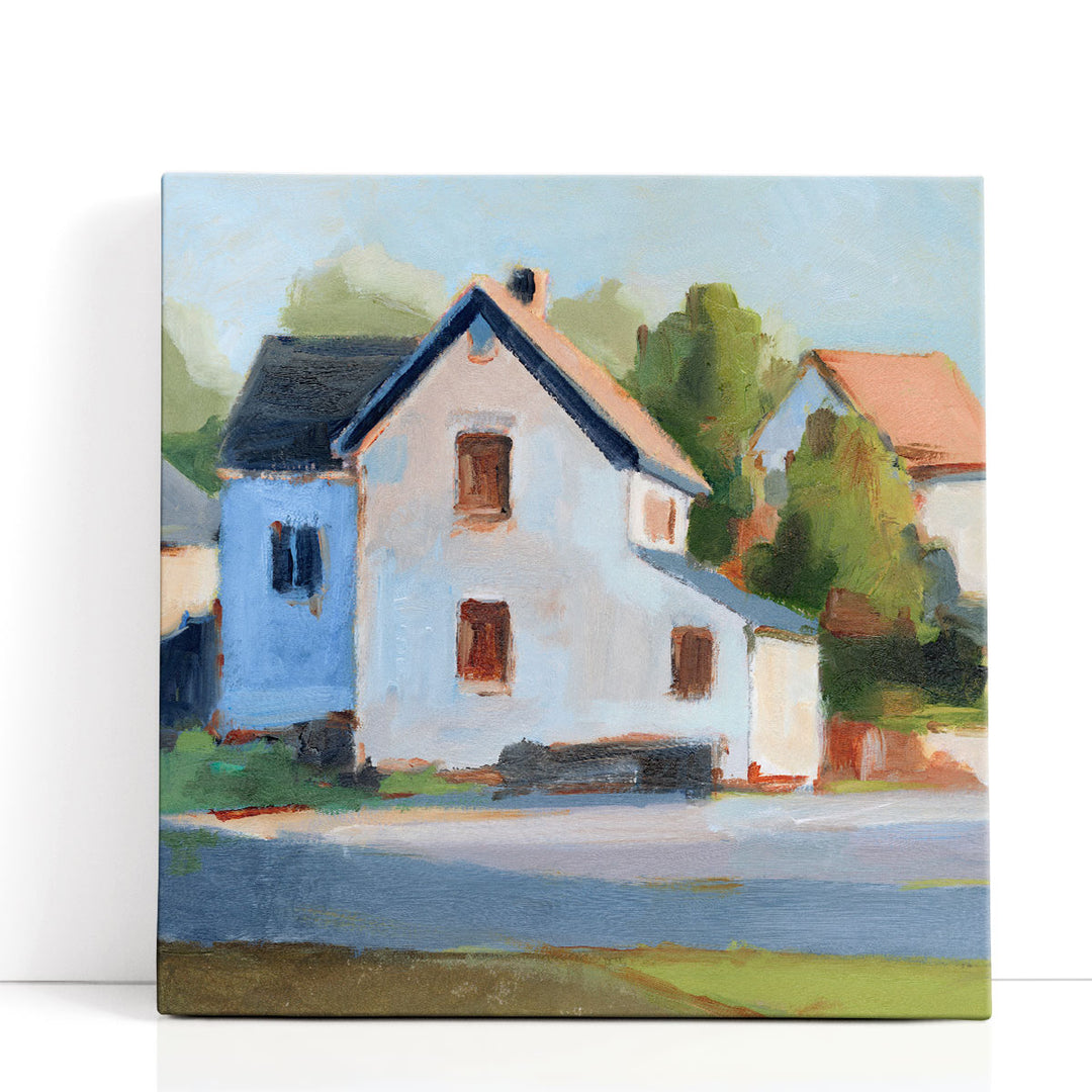 European Farmhouses II - Canvas Print Wall Art