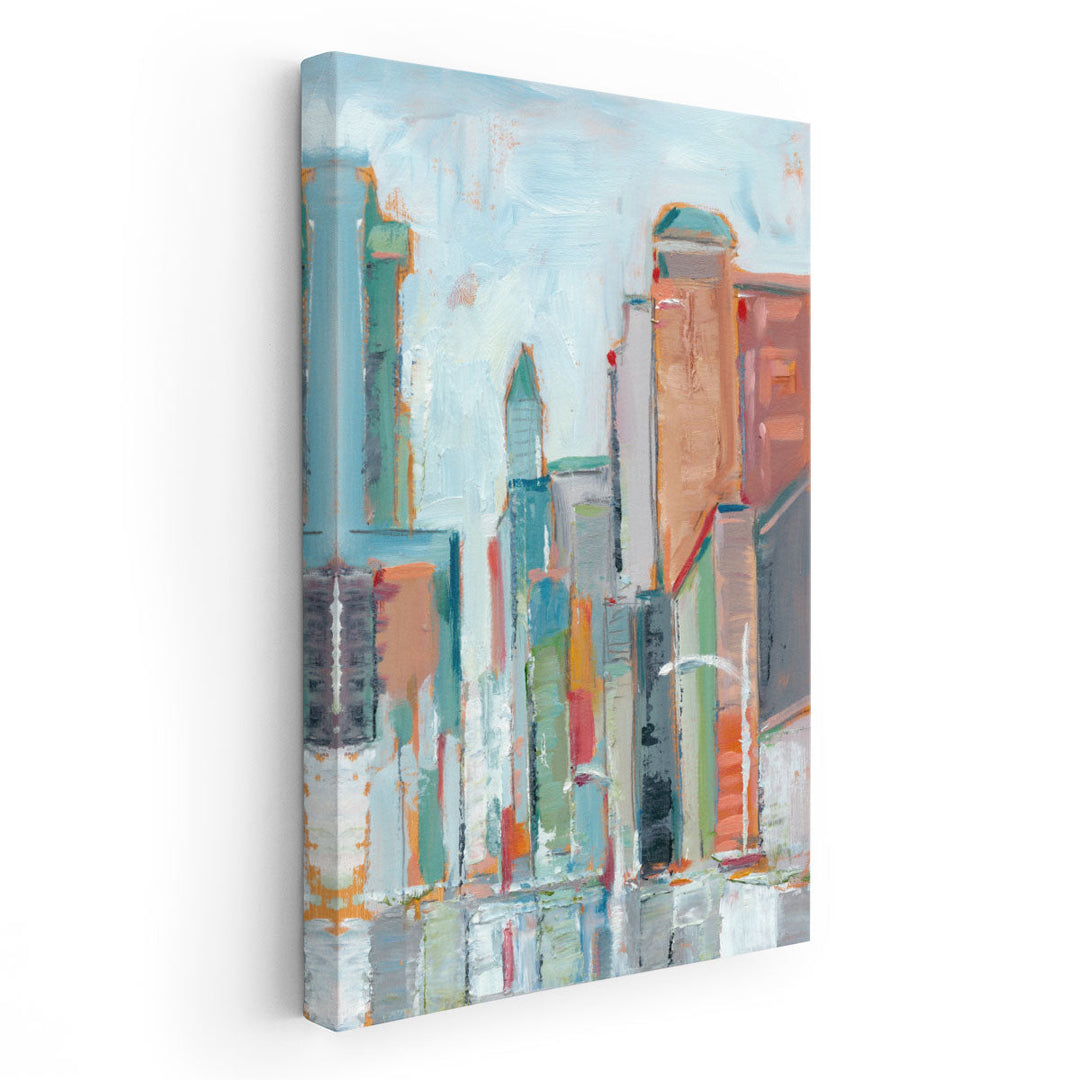 Downtown Contemporary I - Canvas Print Wall Art