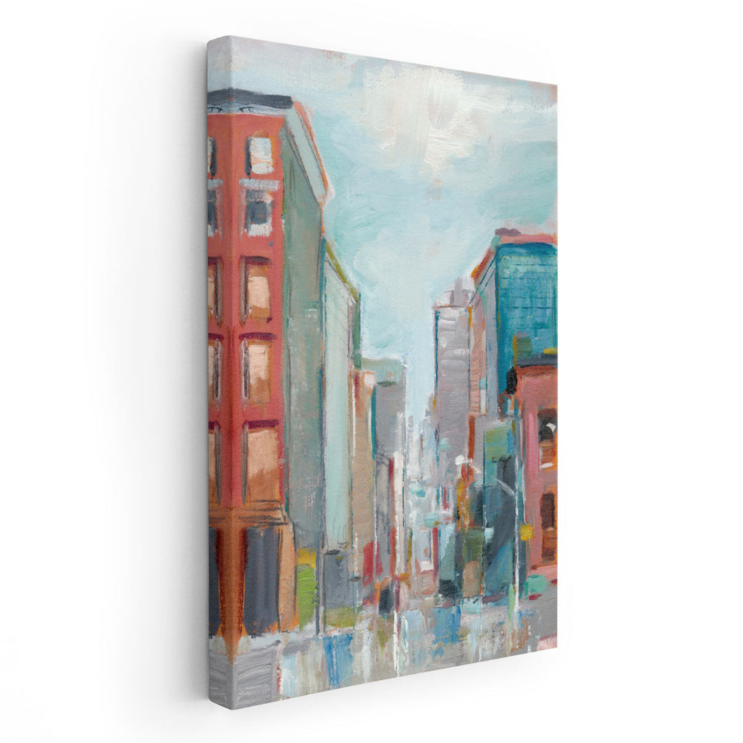 Downtown Contemporary II - Canvas Print Wall Art