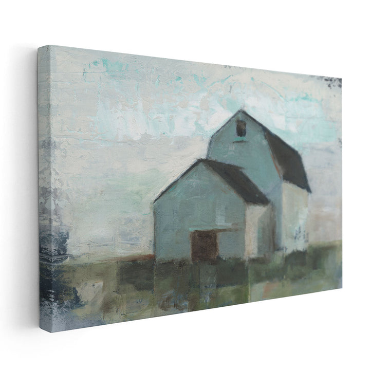 Barn at Sunset I - Canvas Print Wall Art