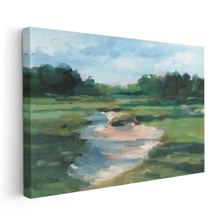 Golf Course Study I - Canvas Print Wall Art