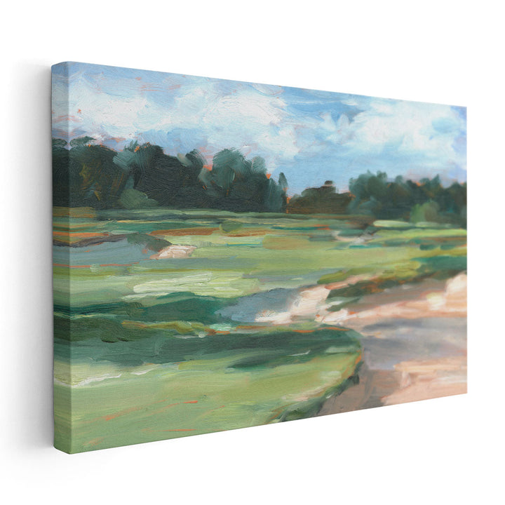 Golf Course Study II - Canvas Print Wall Art