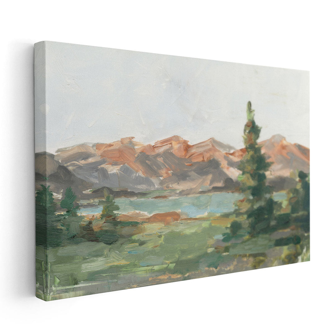 Rusty Mountains II - Canvas Print Wall Art Success