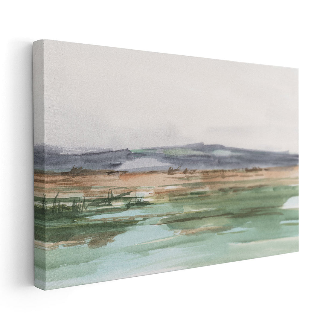 Serene Mountain View I - Canvas Print Wall Art Success