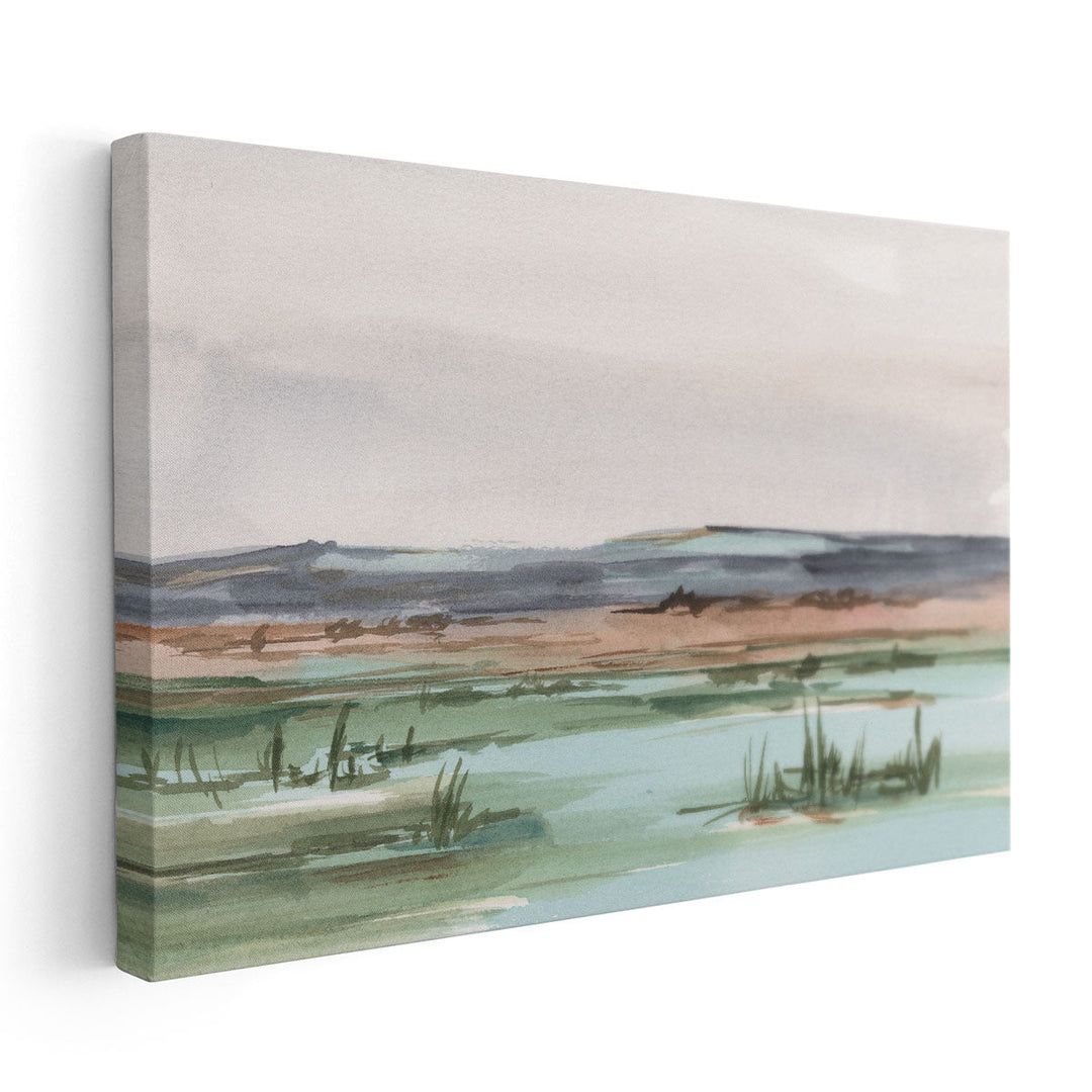 Serene Mountain View II - Canvas Print Wall Art