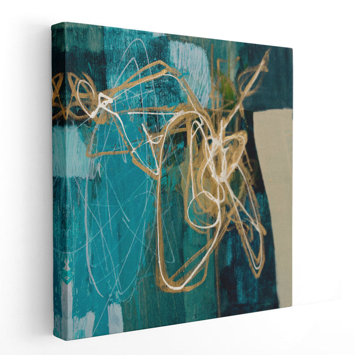 Blue Spectrum II - Canvas Print Wall Art