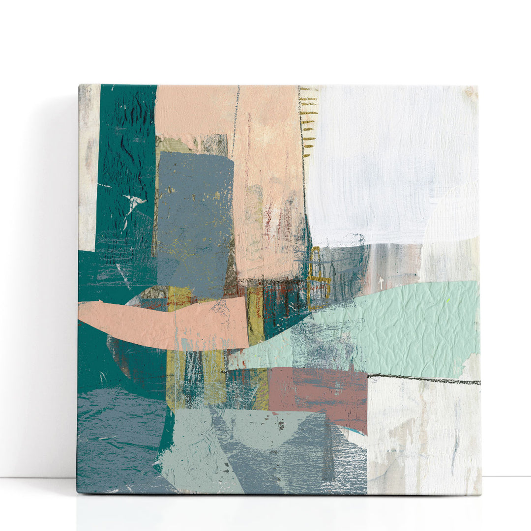 Pastel Collage I - Canvas Print Wall Art
