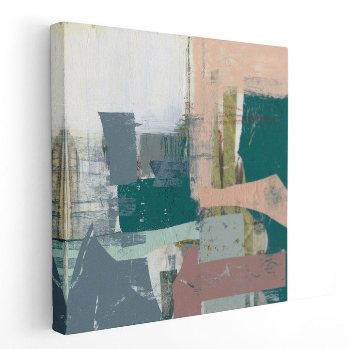 Pastel Collage II - Canvas Print Wall Art