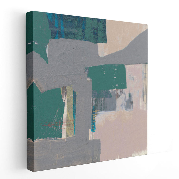 Pastel Collage III - Canvas Print Wall Art