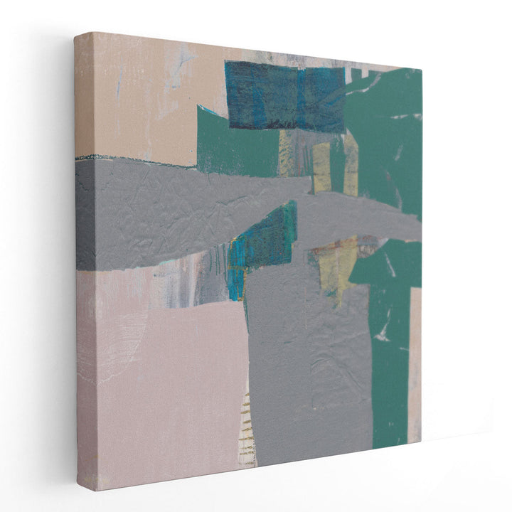 Pastel Collage IV - Canvas Print Wall Art