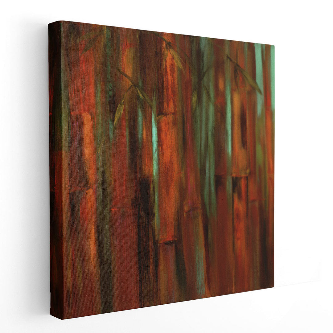 Sunset Bamboo I - Canvas Print Wall Art