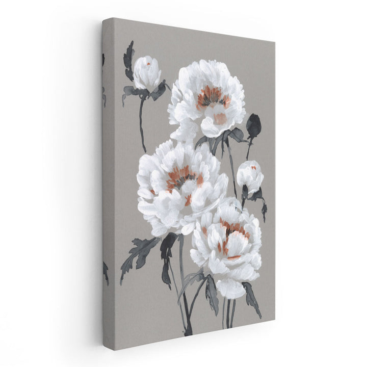 Peony Profusion I - Canvas Print Wall Art