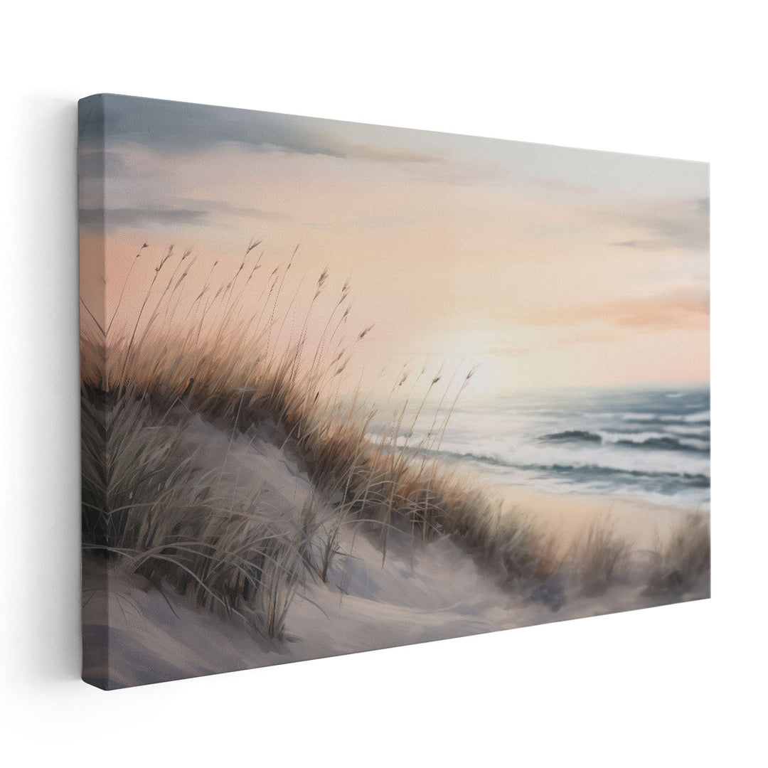 Muted Eastern Shores - Canvas Print Wall Art