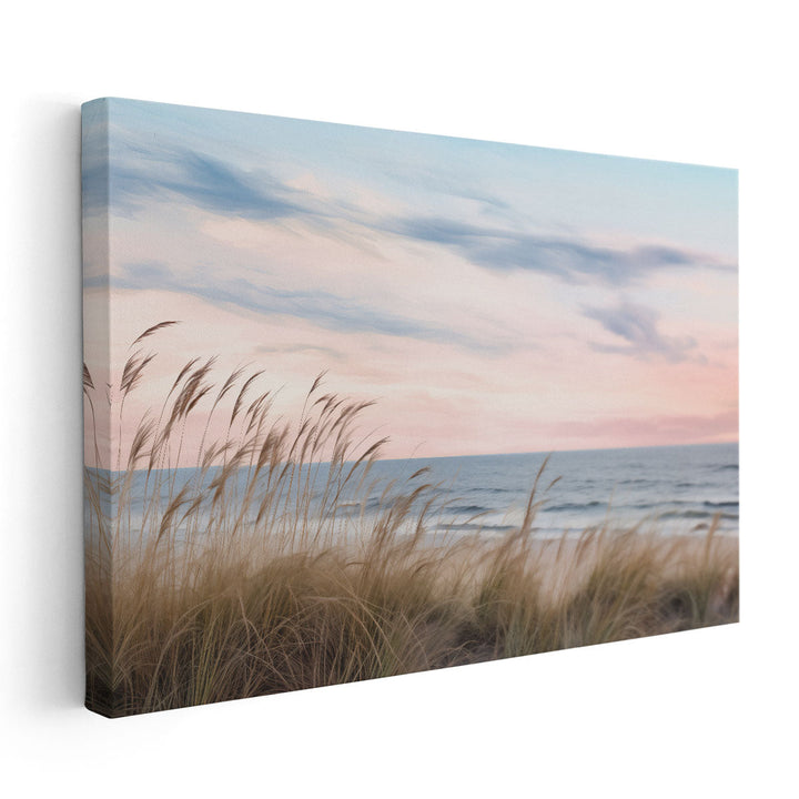 Muted Eastern Shores 2 - Canvas Print Wall Art