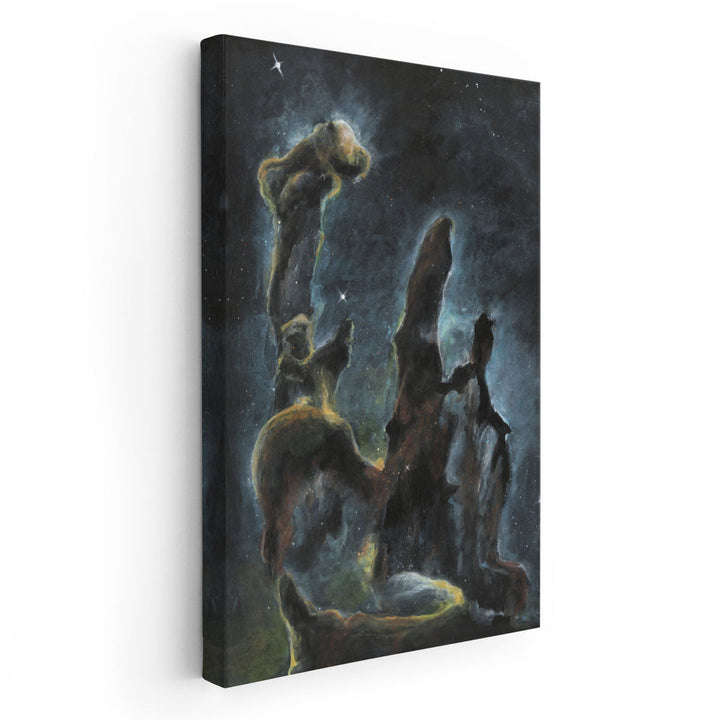 Distant Nebula IV - Canvas Print Wall Art