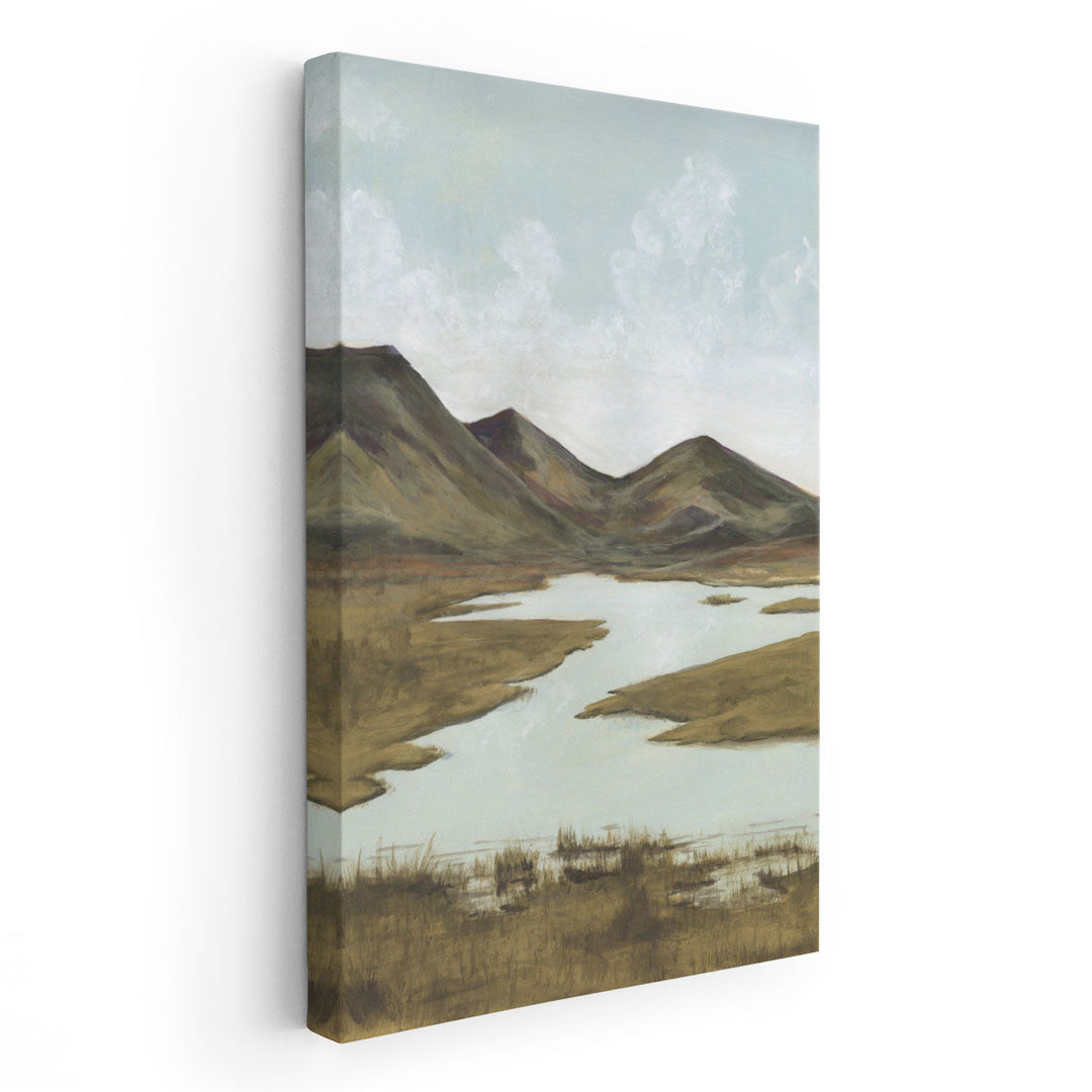 Glacial Lake Horizon II - Canvas Print Wall Art