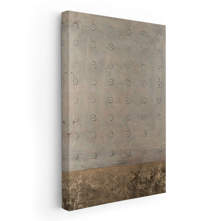 Neutral Dot Matrix I - Canvas Print Wall Art