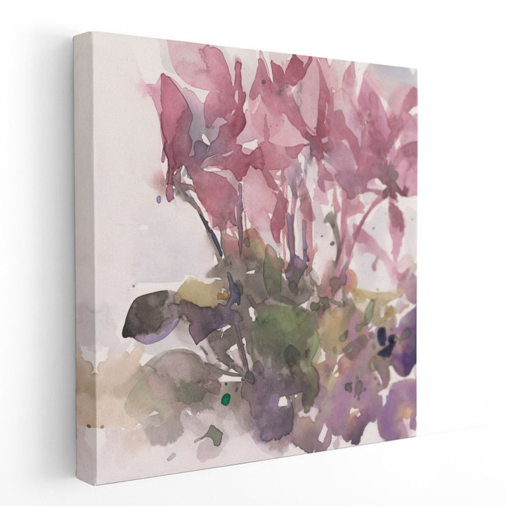 Fanciful Floral Moment II - Canvas Print Wall Art