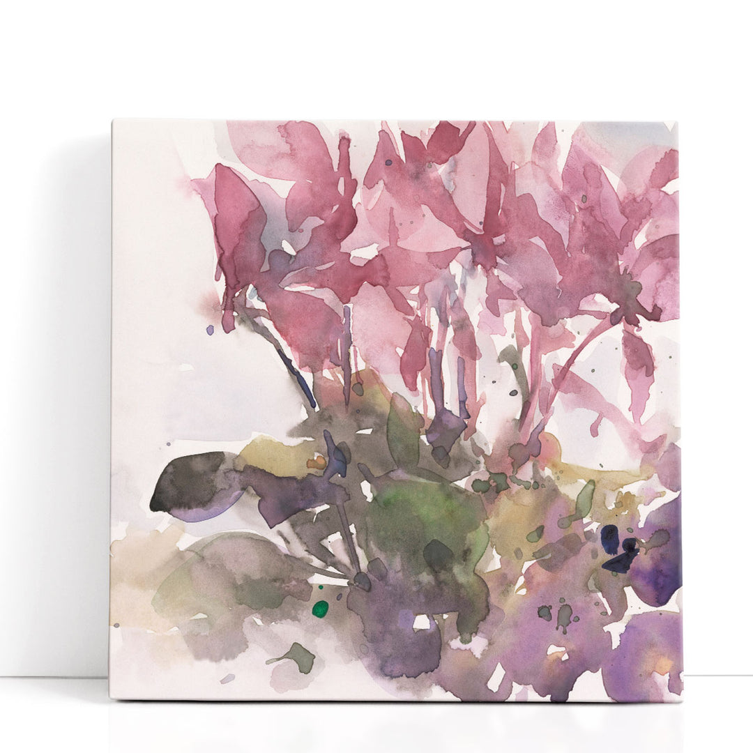 Fanciful Floral Moment II - Canvas Print Wall Art