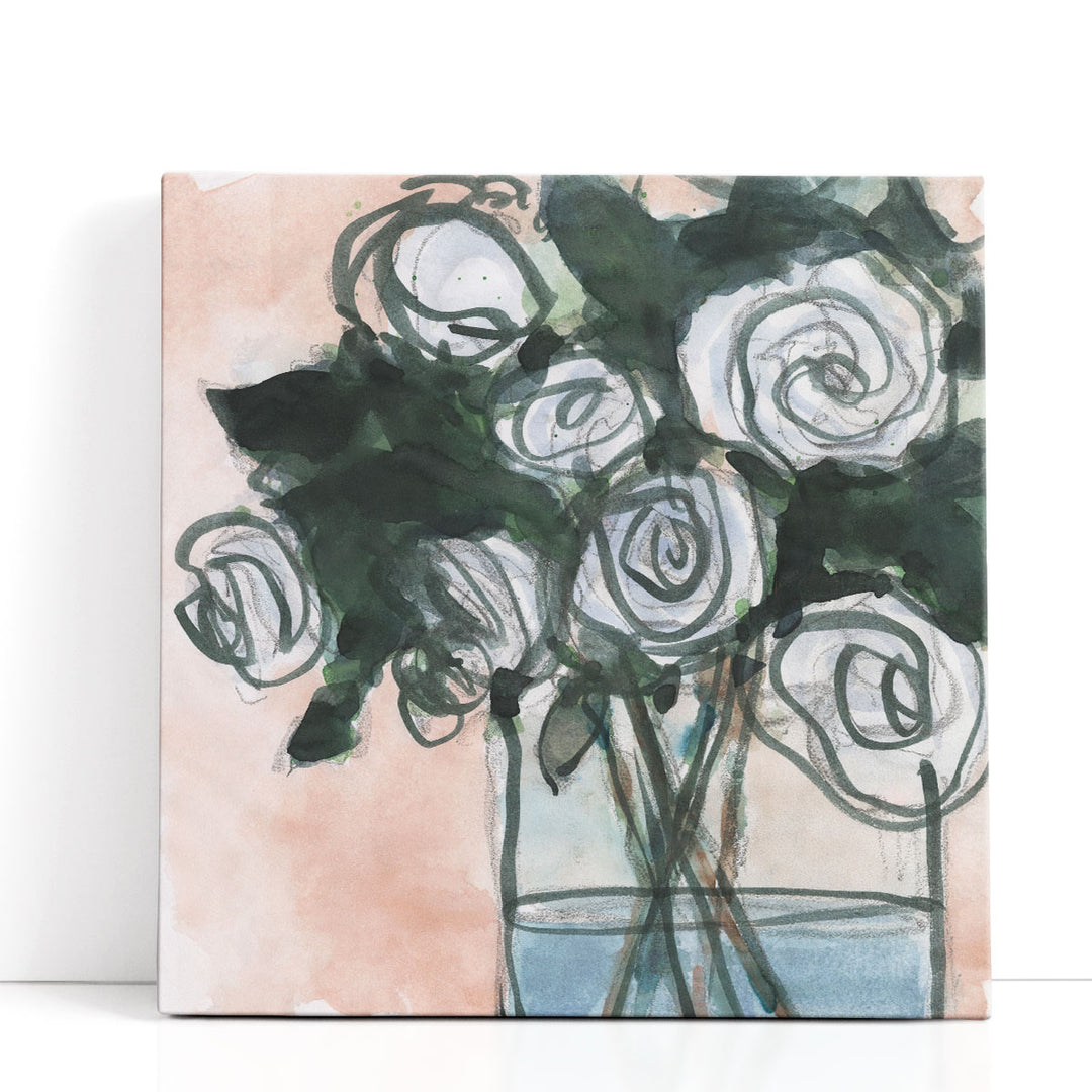 Floral Bunch I - Canvas Print Wall Art