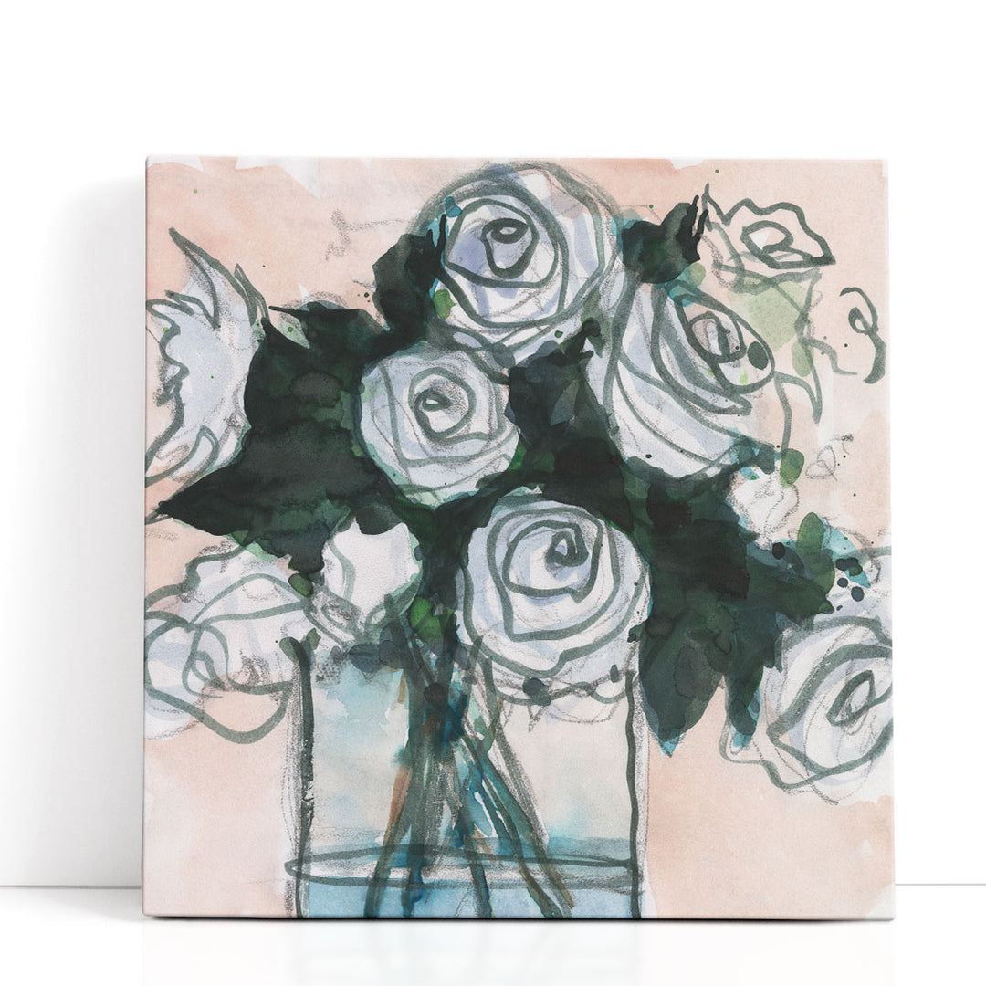 Floral Bunch II - Canvas Print Wall Art