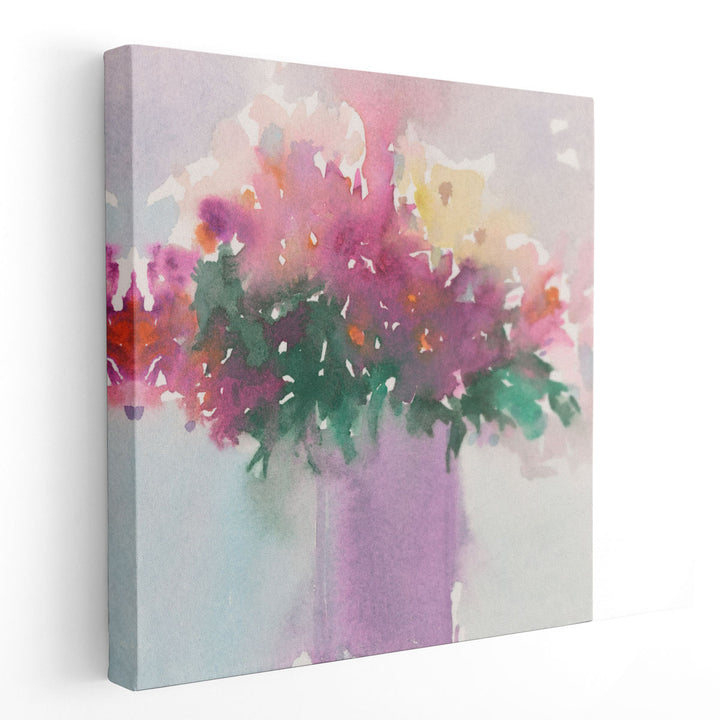 Floral Gathering II - Canvas Print Wall Art